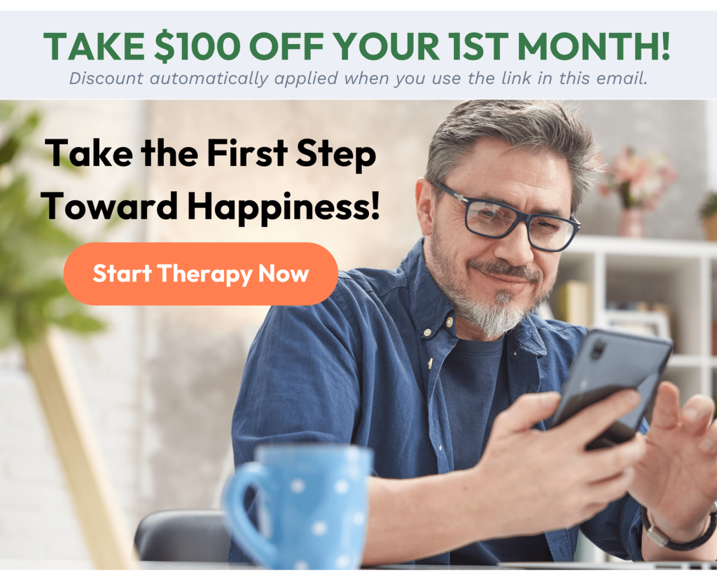 The world's largest therapy service. 100% online.